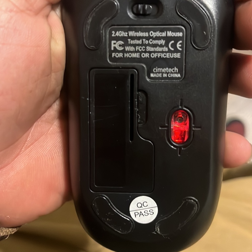 Wireless optical mouse - Picture 3 of 4